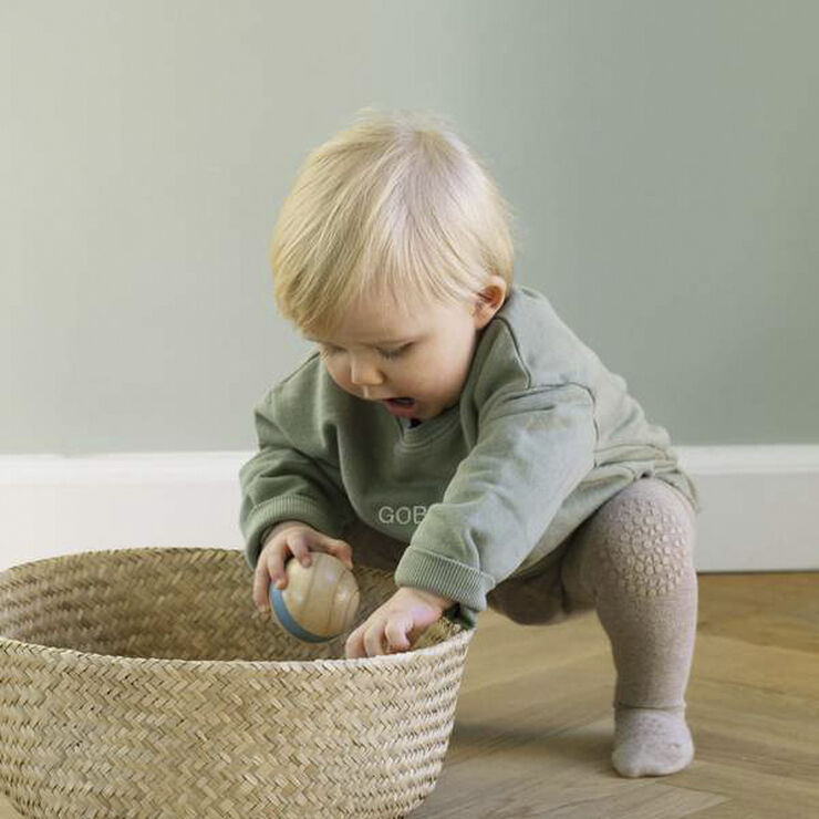 GoBabyGo Kravle Strømpebukser Sand
