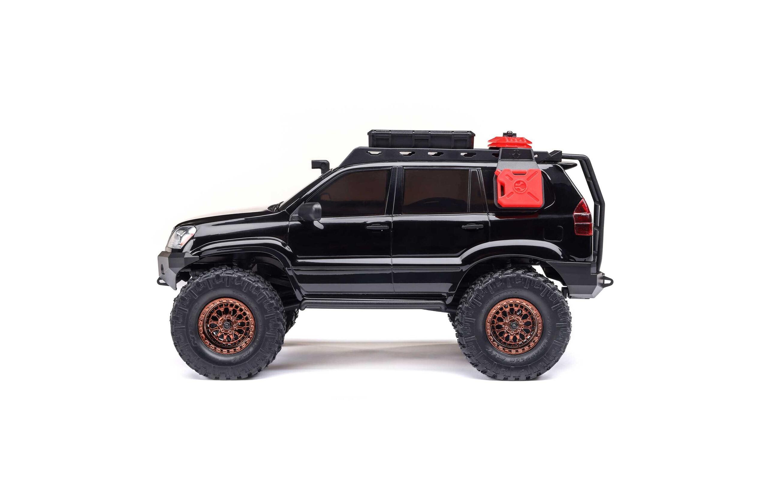 Scale Crawler SCX24 Lexus GX470, Schwarz RTR 1:24<br>Micro Crawler im Massstab 1:24