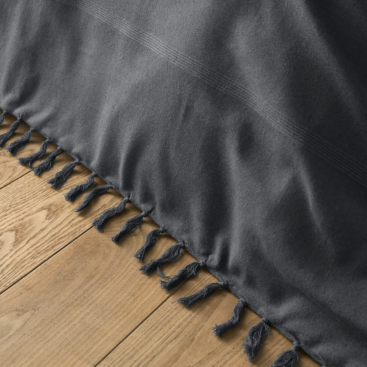 LA REDOUTE INTERIEURS<br>Colcha de algodão com franjas, Nedo