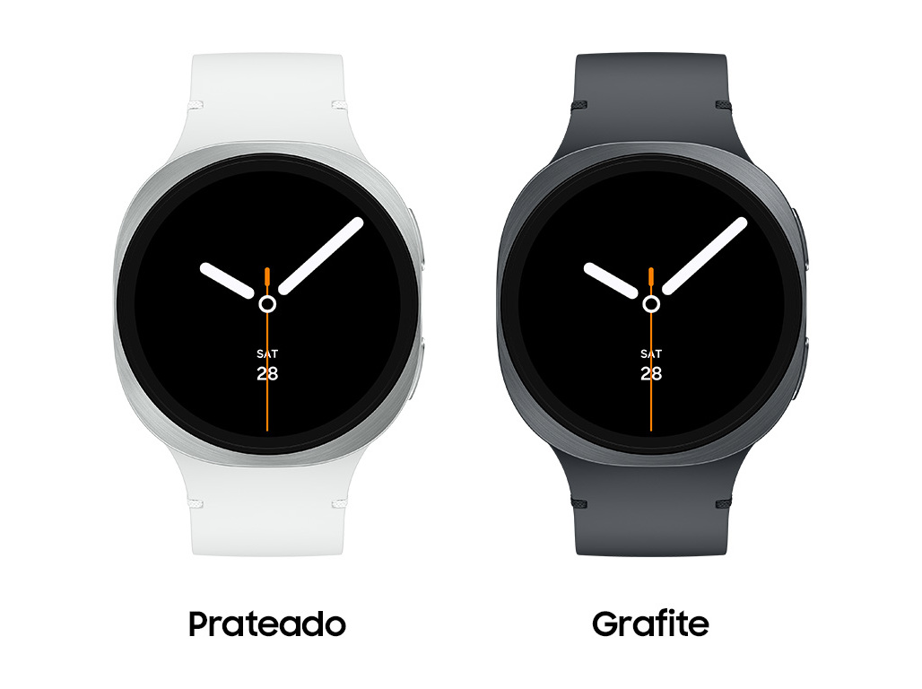 SMARTWATCH SAMSUNG WATCH8 BLUETOOTH 40MM PRATEADO