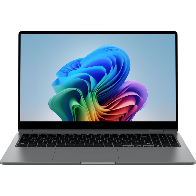 PC portable Samsung Galaxy Book5 360 écran tactile 15,6'' FHD Copilot+PC Intel Core Ultra 5 16 Go RAM 512 Go SSD Anthracite
