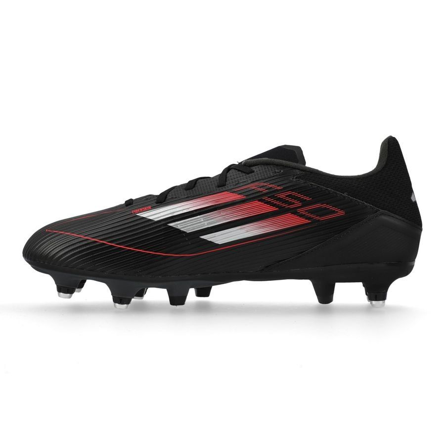 adidas F50 League SG Stealth Victory - Noir/Argenté/Lucid Red