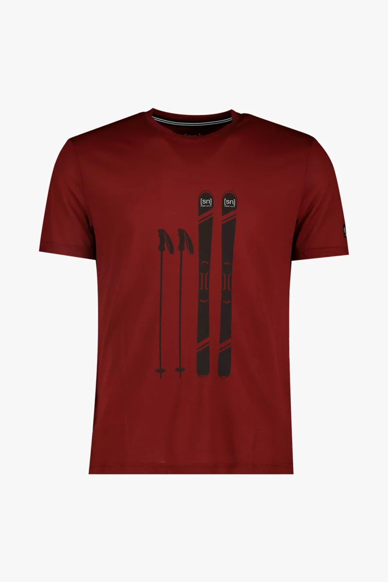 super.natural Skiing Gear Herren T-Shirt