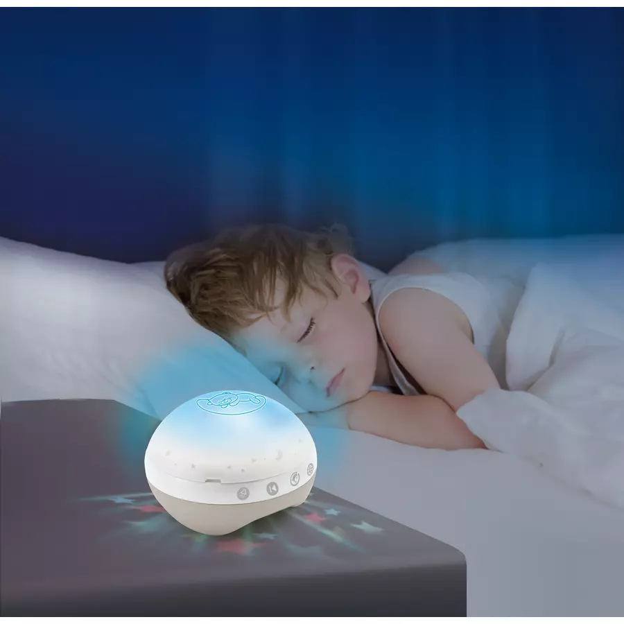 Infantino 3 in 1 Mobile mit Traumlampe, grau