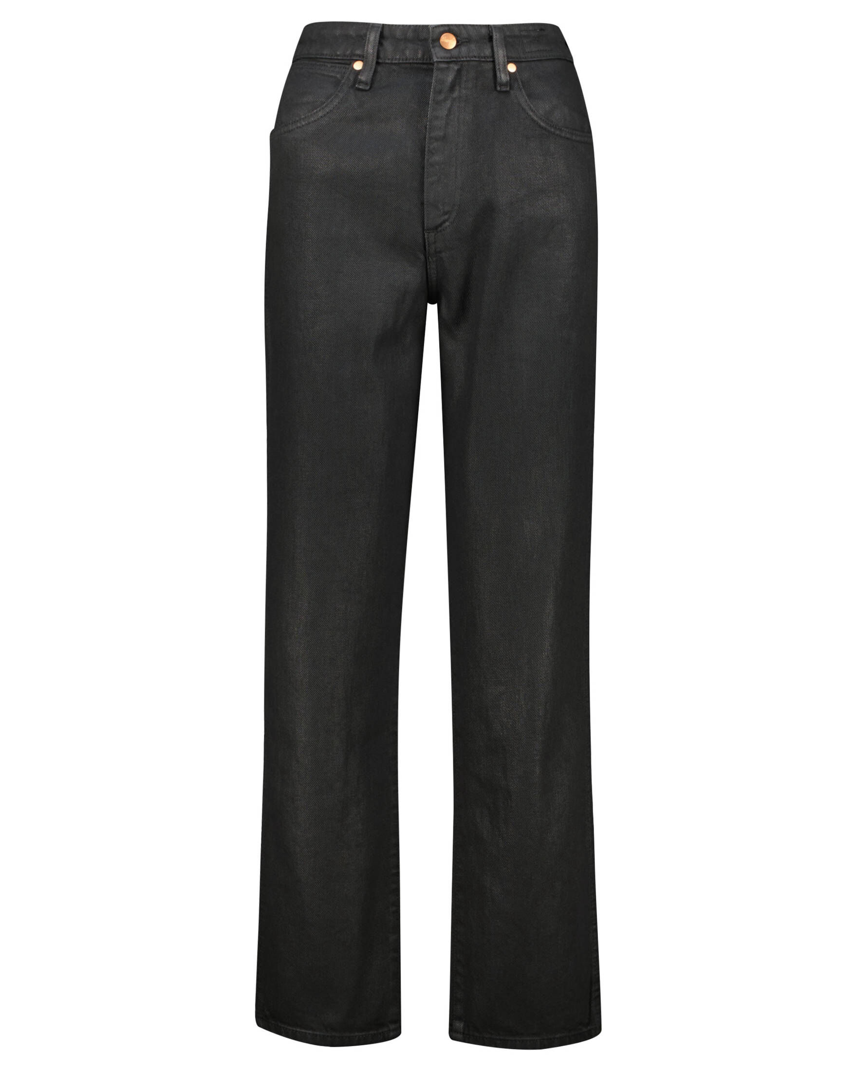 Wrangler| Damen Jeans BARREL COATED BLACK Mom Straight Fit