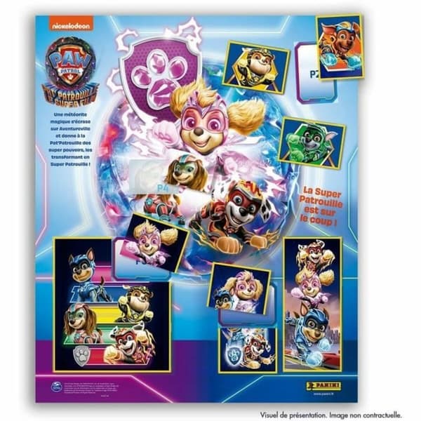 Klistremerkealbum Panini Paw Patrol (FR)