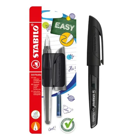 STABILO® Schulfüller EASYbuddy L schwarz