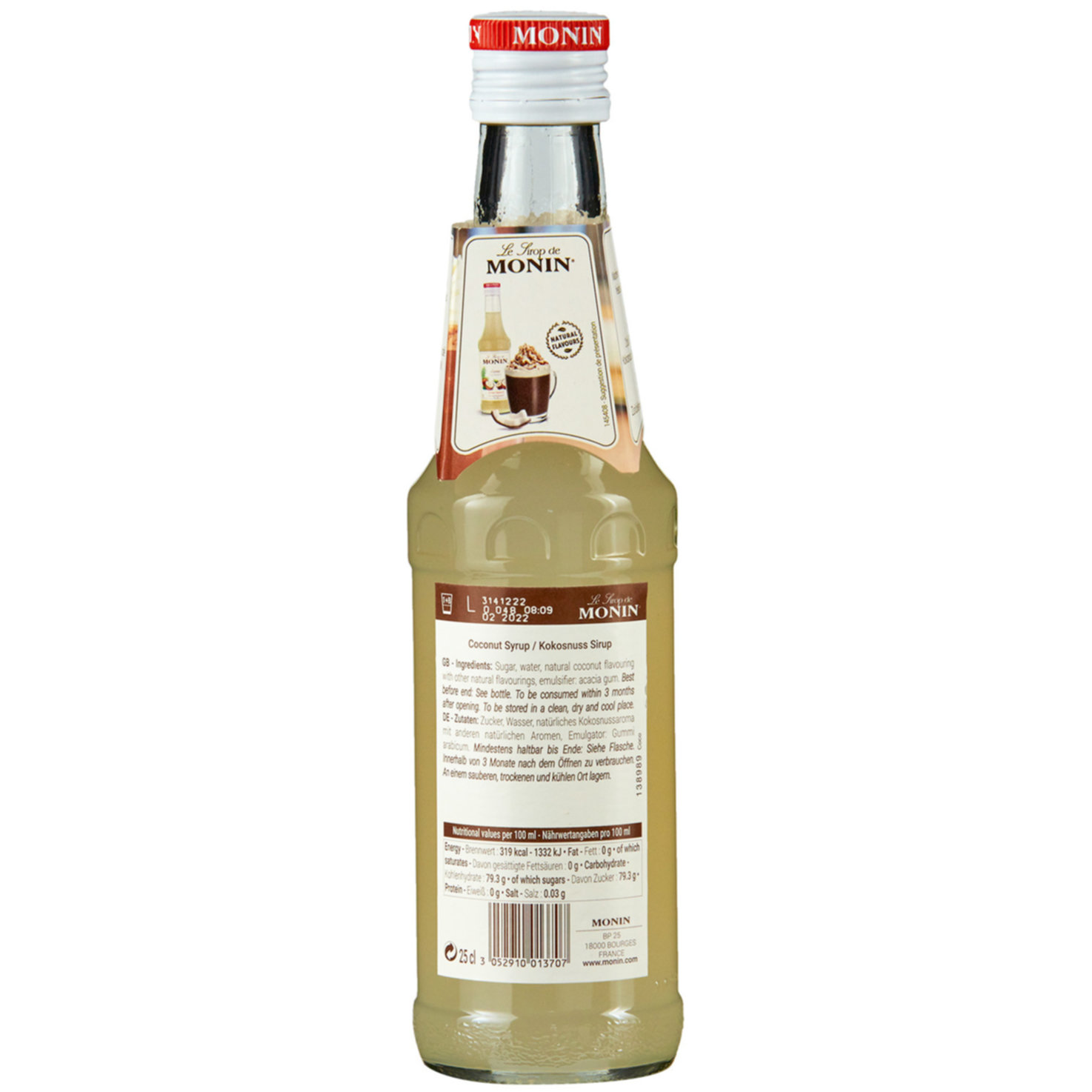 Monin Sirup Coconut -25cl