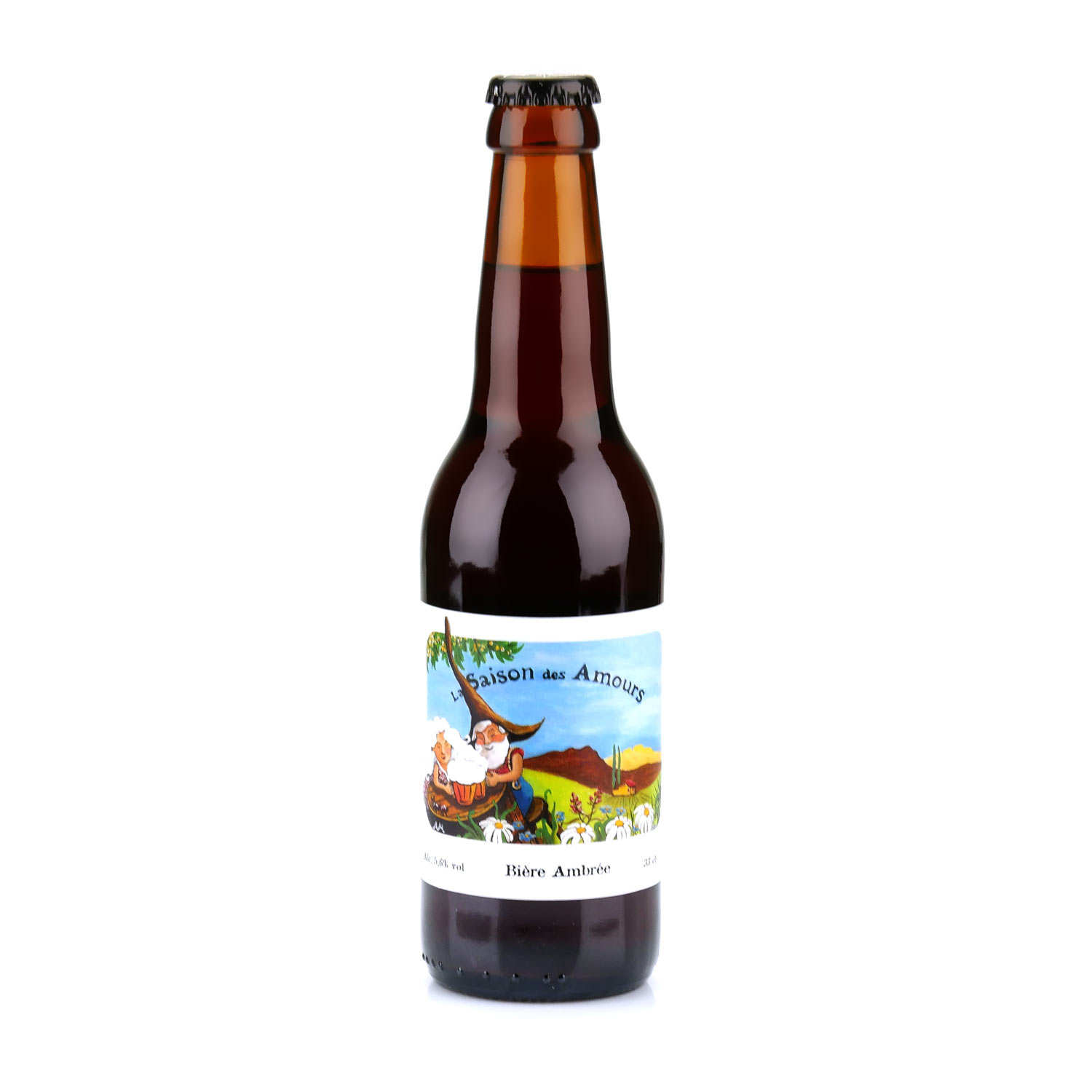La Saison des Amours - bière ambrée du Languedoc bio 5.6%
