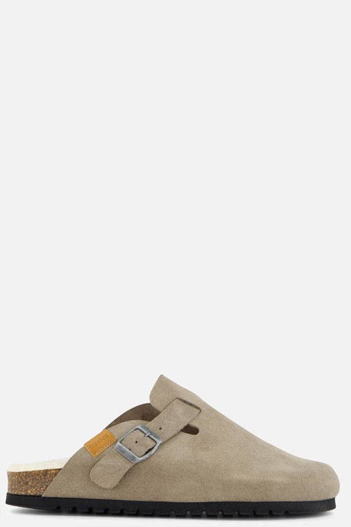Basicz Instappers taupe Suede
