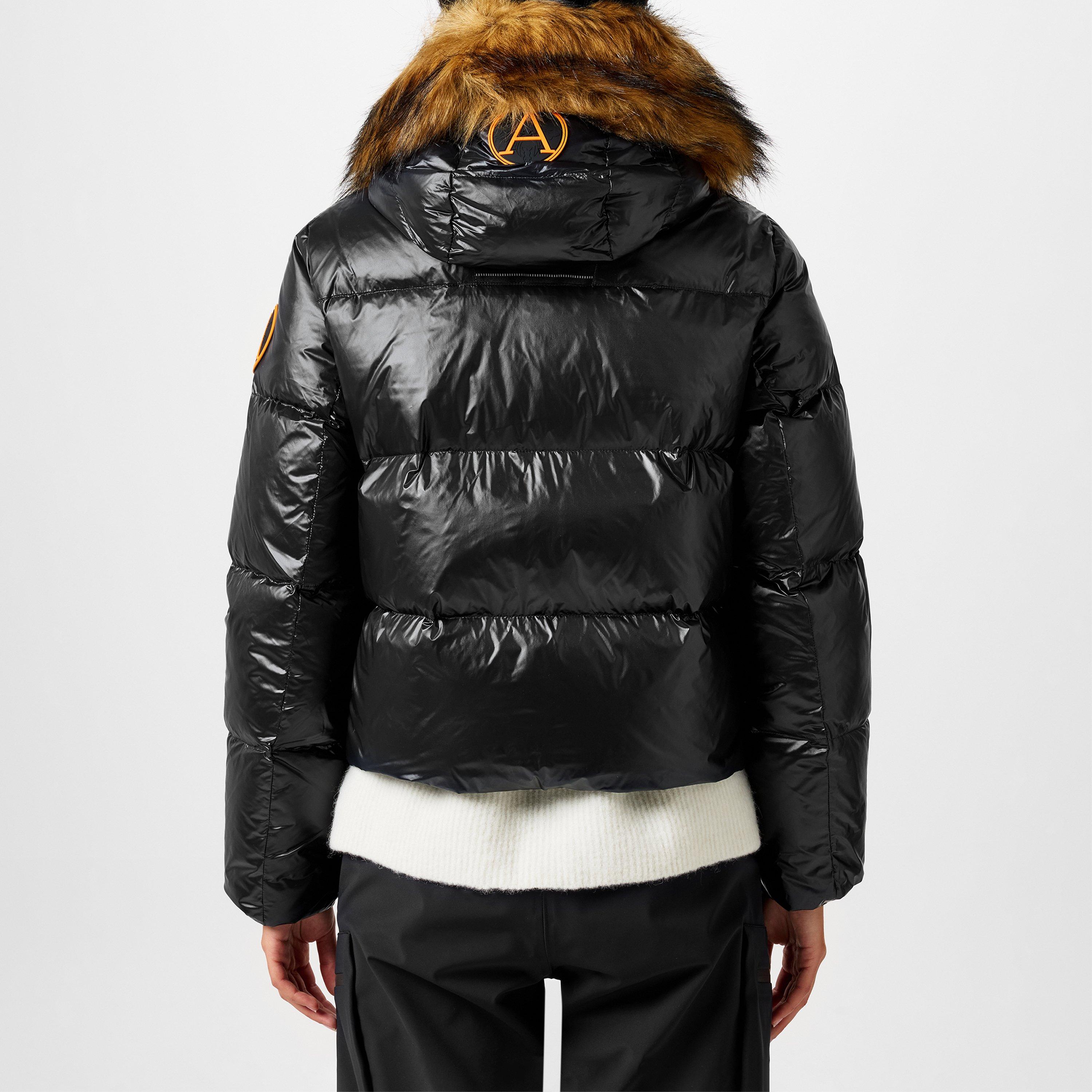 Arctic Army Cropped Puffer Jacket