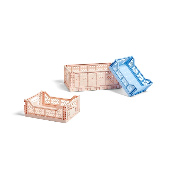 HAY - Colour Crate Korb M, 40 x 30 cm, lavendel