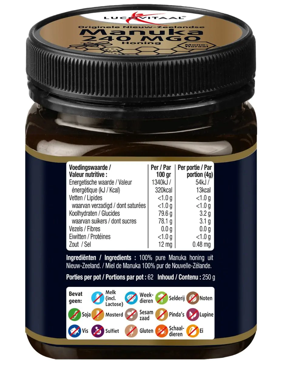 Manuka Honing 240 MGO