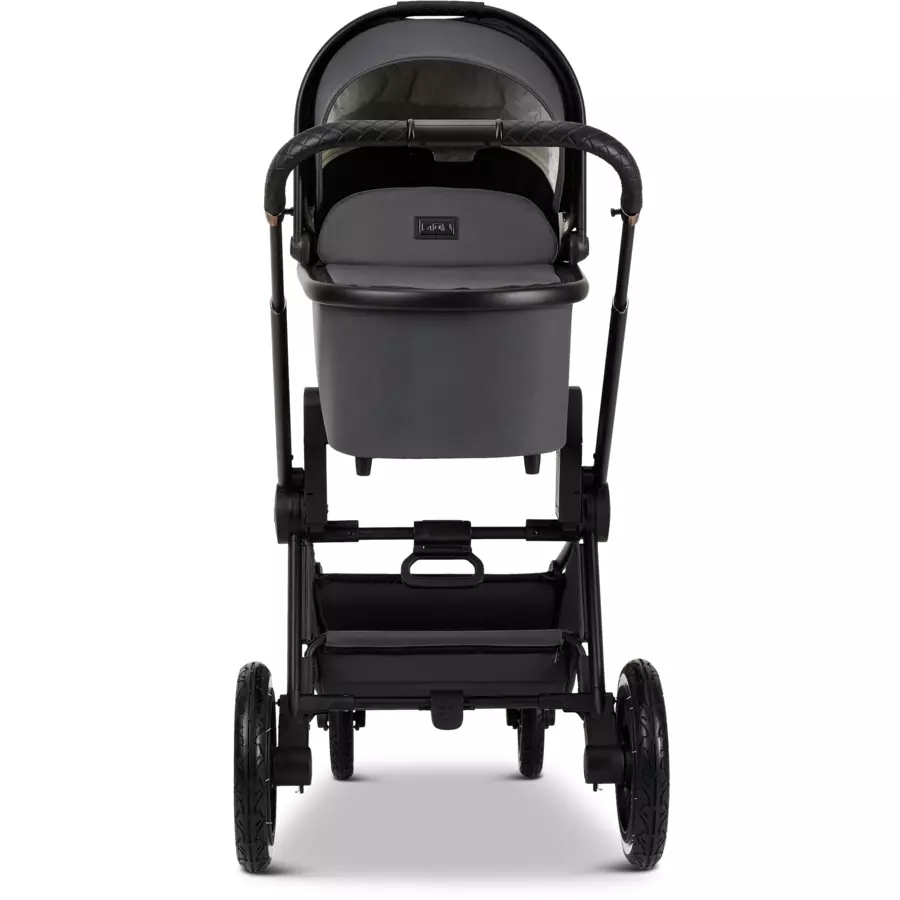 MOON Kombikinderwagen Resea Edition+ anthrazitblack matt