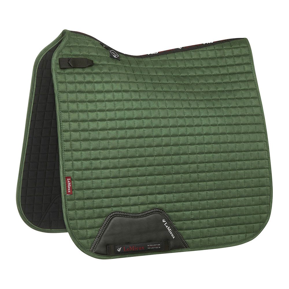 Le Mieux SUEDE SQUARE - Tapis de dressage hunter green