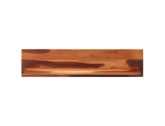 VIDAXL - Etagère murale étagères murales 2 pcs 112x20x26 cm bois massif d'acacia