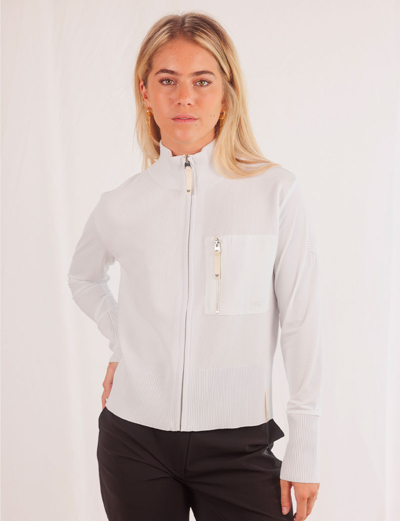 HBT ARMY KNITWEAR | SCOTTY BLANC FEMME