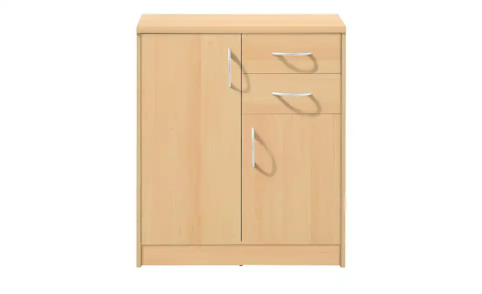 Kommode Optimus Buche (Nachbildung) Ausführung II (2 Türen/2 Schubkästen) 86 cm