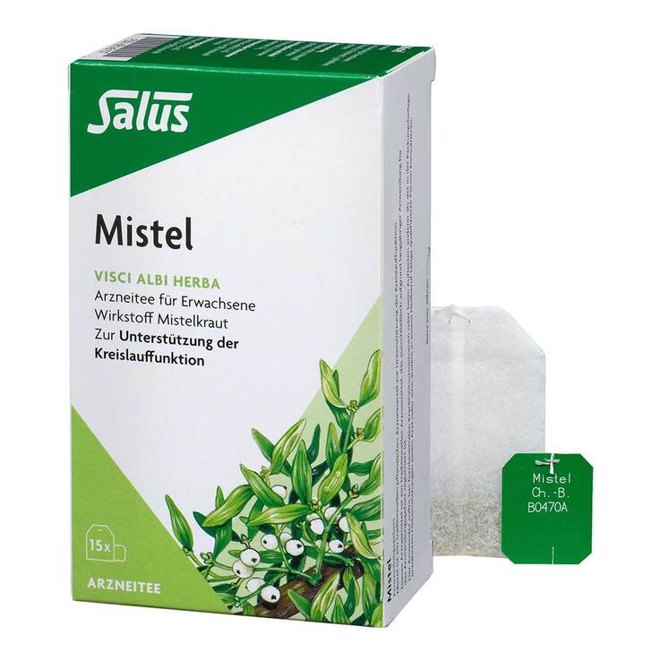Mistel Arzneitee Visci albi herba Salus Filterbeutel, 15 St