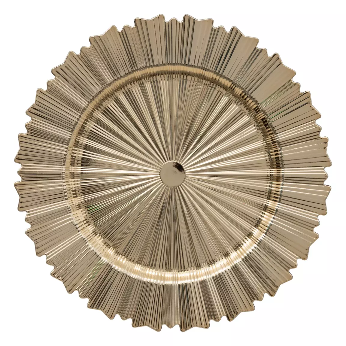Lot de 12 dessous d'assiette Art déco Or