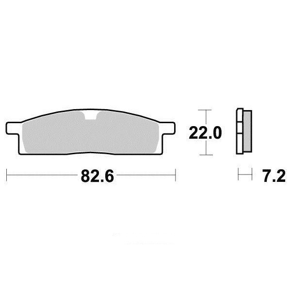 Sifam - Plaquettes de frein S1095N