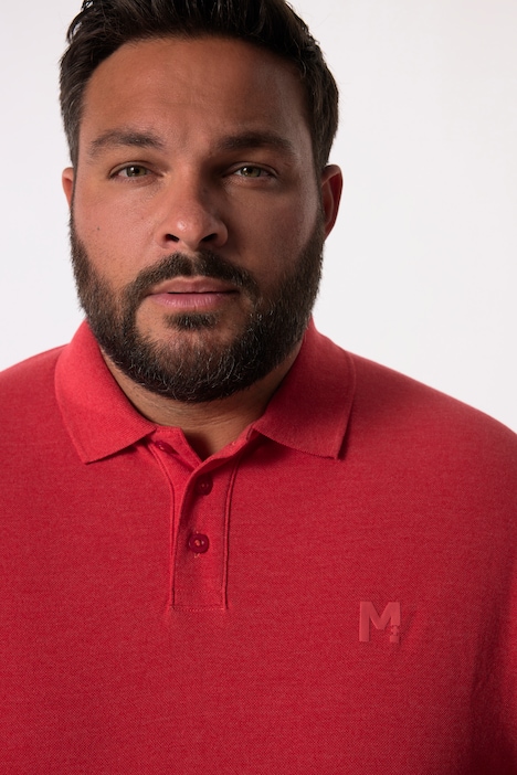 Men+ Poloshirt, Basic, Piqué, Langarm, bis 8 XL