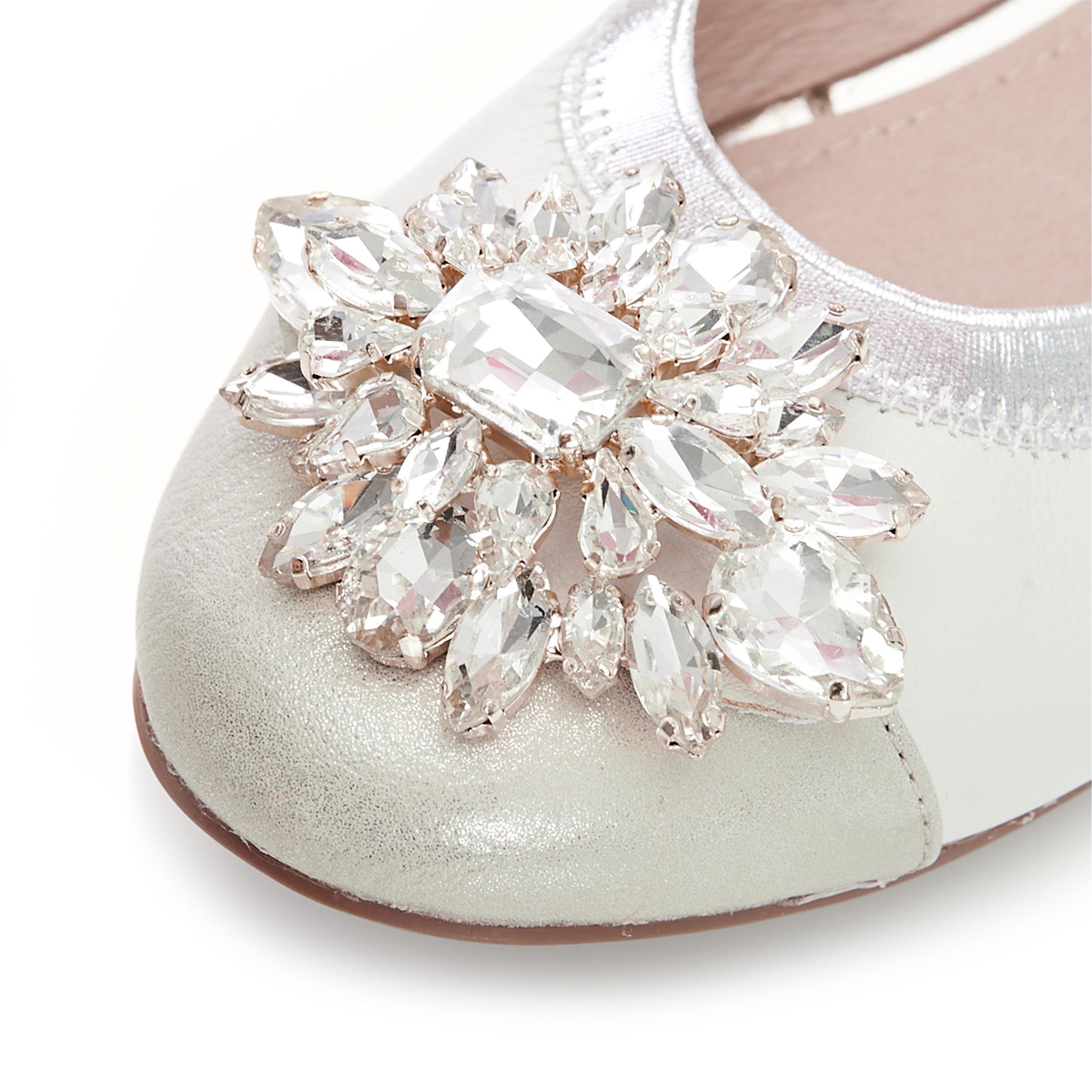 Moda in Pelle Fizzi Ballet Pump