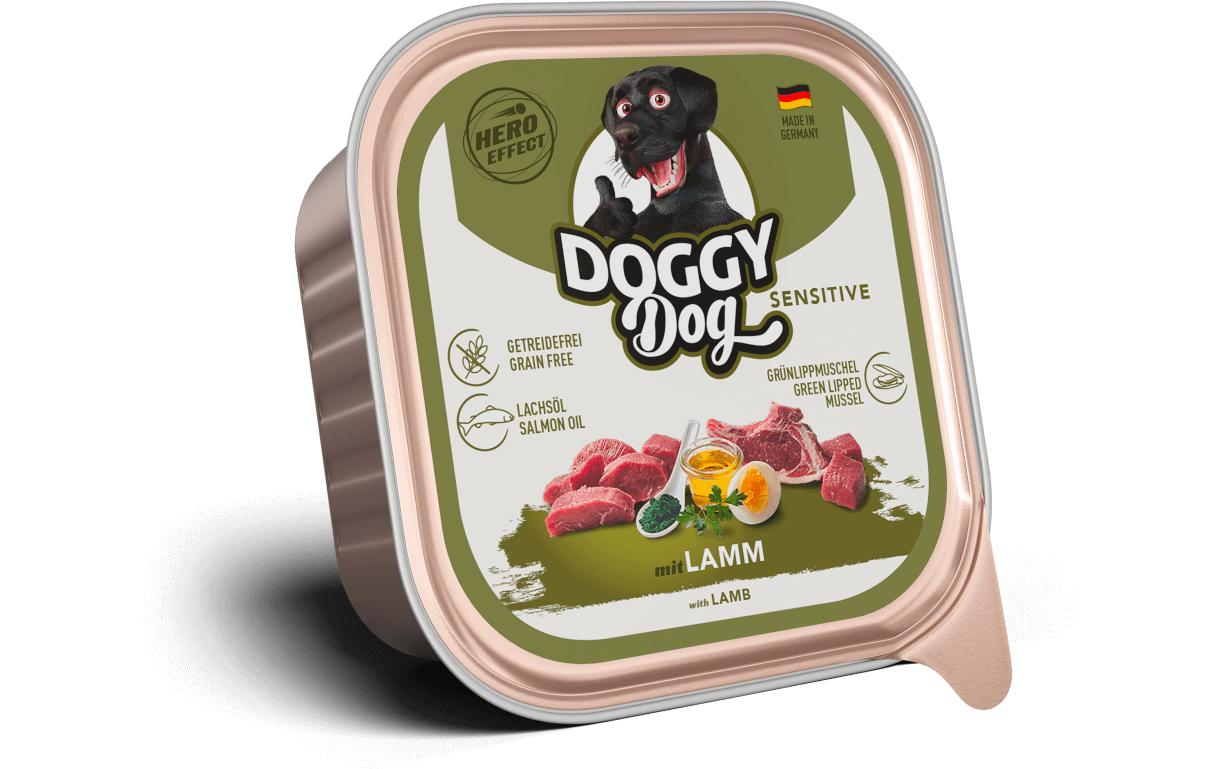 Nassfutter Schale Lamm Sensitive 150 gAlleinfuttermittel für ausgewachsene Hunde