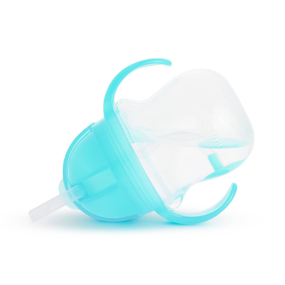 Munchkin Tip & sip drinkbeker met rietje blauw
