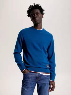 Suéter Hilfiger Monotype Relaxed Tipped