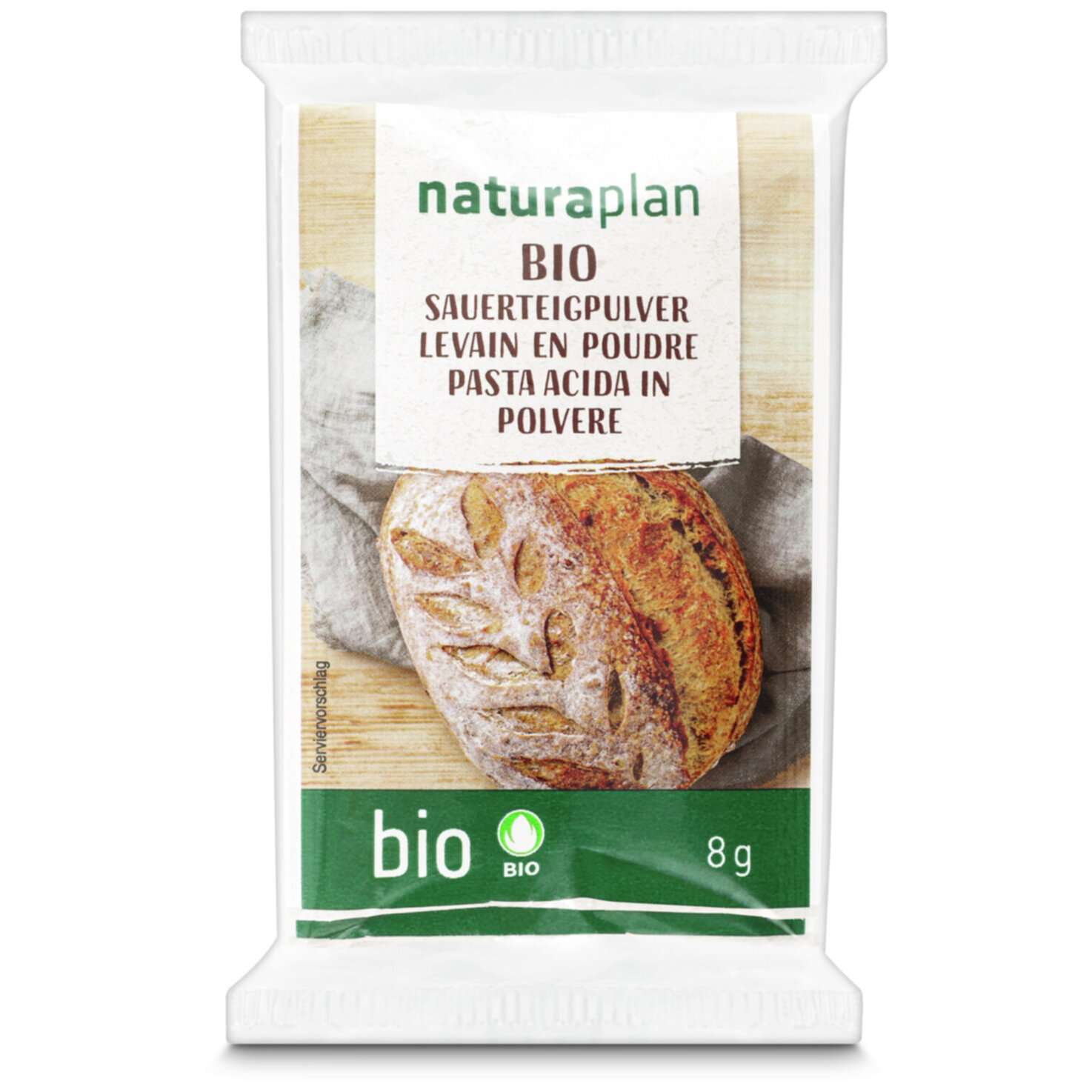 Naturaplan Bio Sauerteigpulver 4x8g