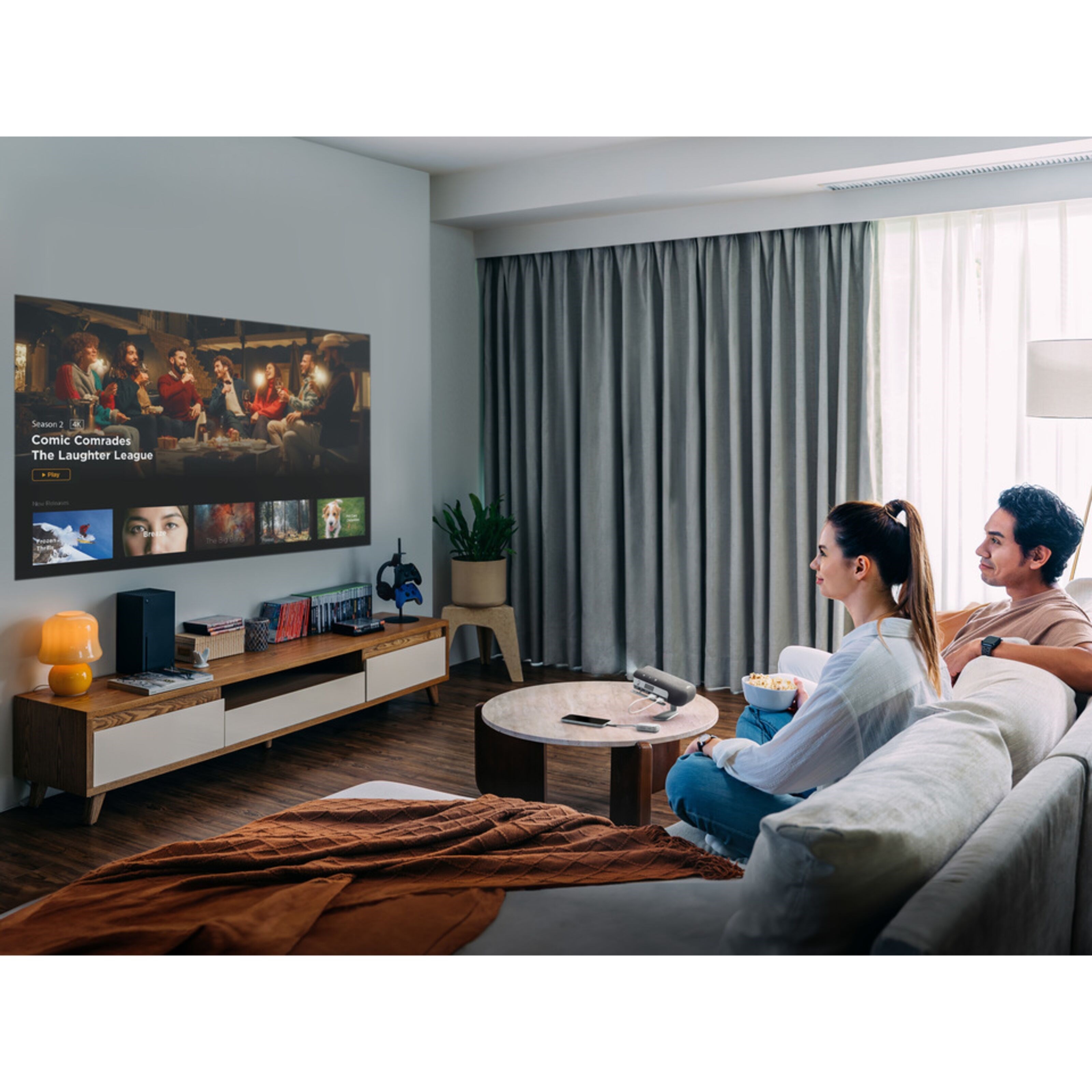 ViewSonic Portabel projektor M1XG med Harman Kardon-høyttaler