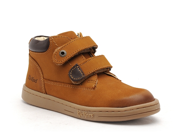 Kickers boots bottine enfant tackeasy marron