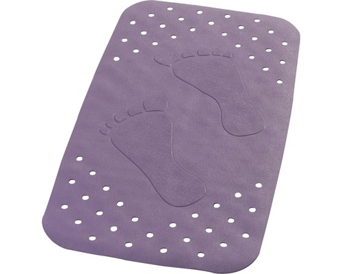 Badmatras RIDDER vlakke bodem 38 x 72 cm paars