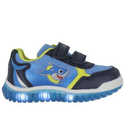 Geox Blinkschuhe - B Lightyloo - Navy/Azure