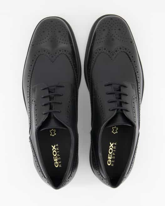 Geox DUBLIN B - SMOOTH LEATH. Business Schuhe in Schwarz