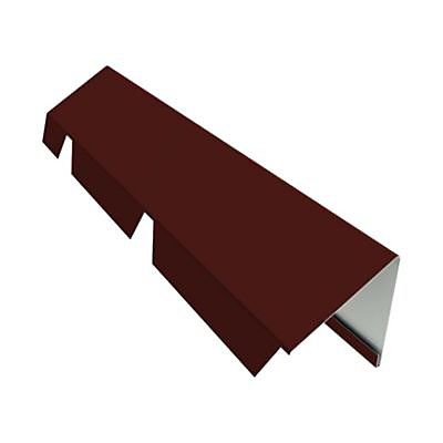 Faitière simple 2,1 m PS40 rouge 8012