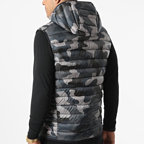Doudoune Sans Manches Camouflage Terry 12016232D Vert Kaki