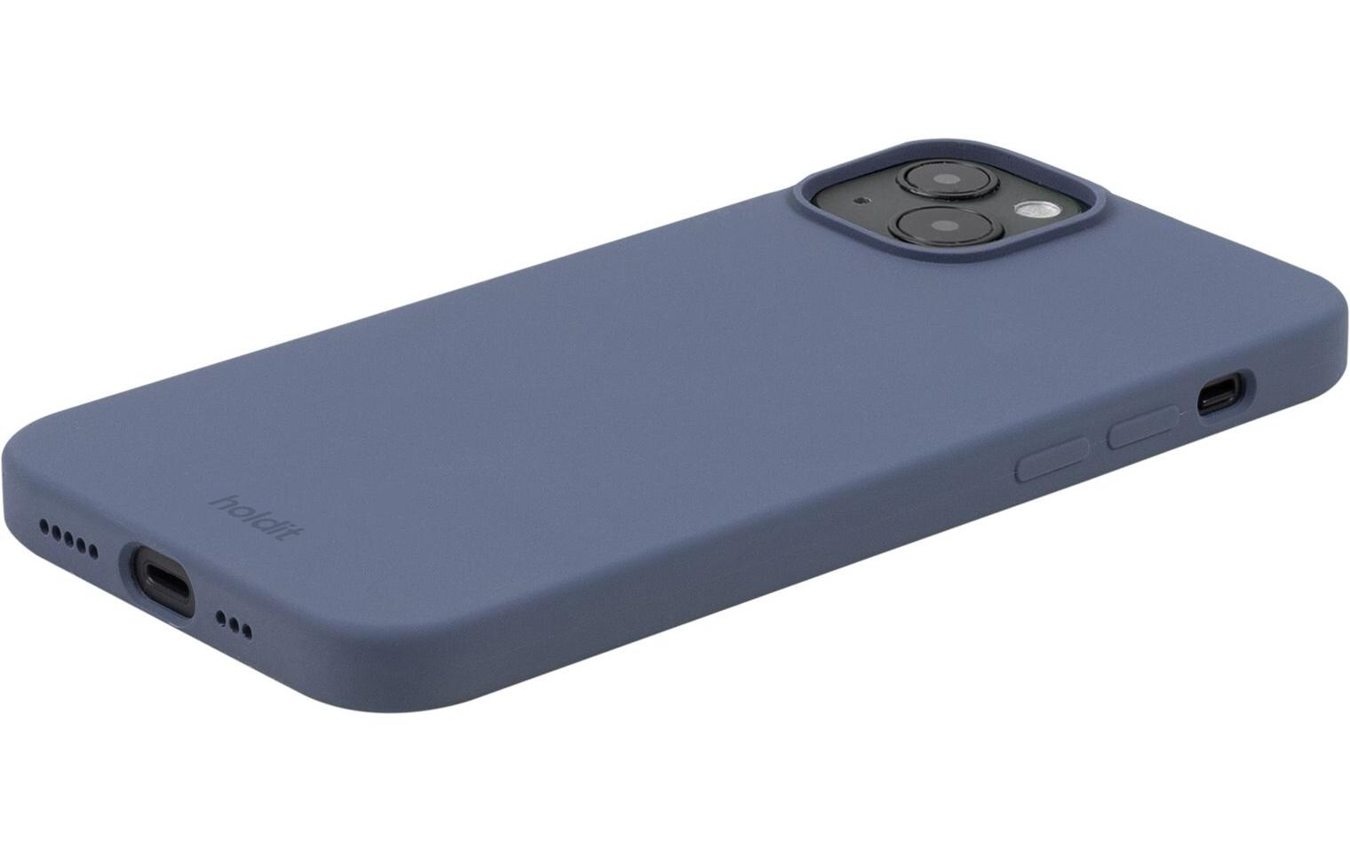 Back Cover Silicone iPhone 15 Plus BlauModerne Handyhülle aus ultradünnem und griffigem Silikon für das Apple iPhone 15 Plus