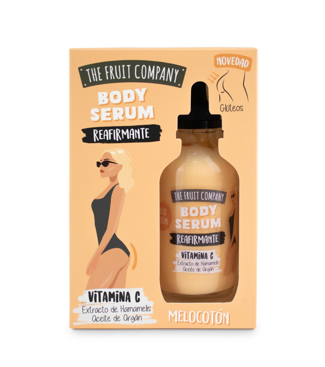 The Fruit Company - Soro corporal especial de vitamina C Culet - Pêssego
