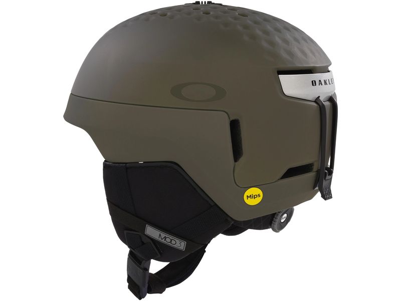 Oakley Helm MOD3 Dunkelgrün, S Helm für lange Tage im Skigebiet