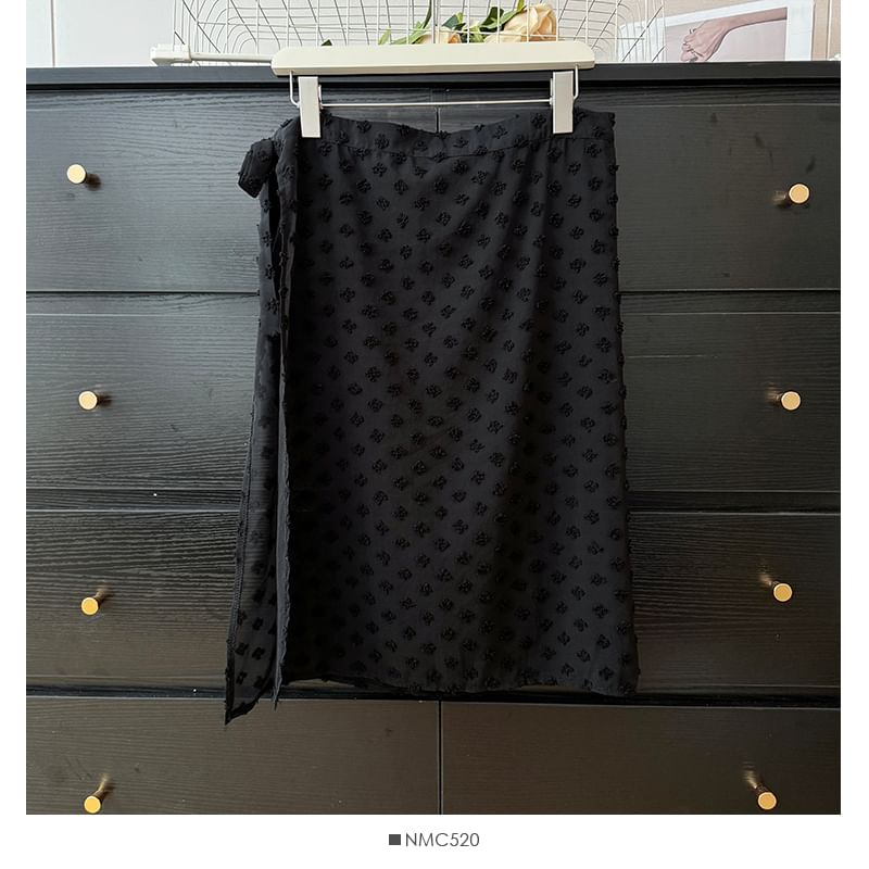 Lemongrass - Jacquard wikkelrok