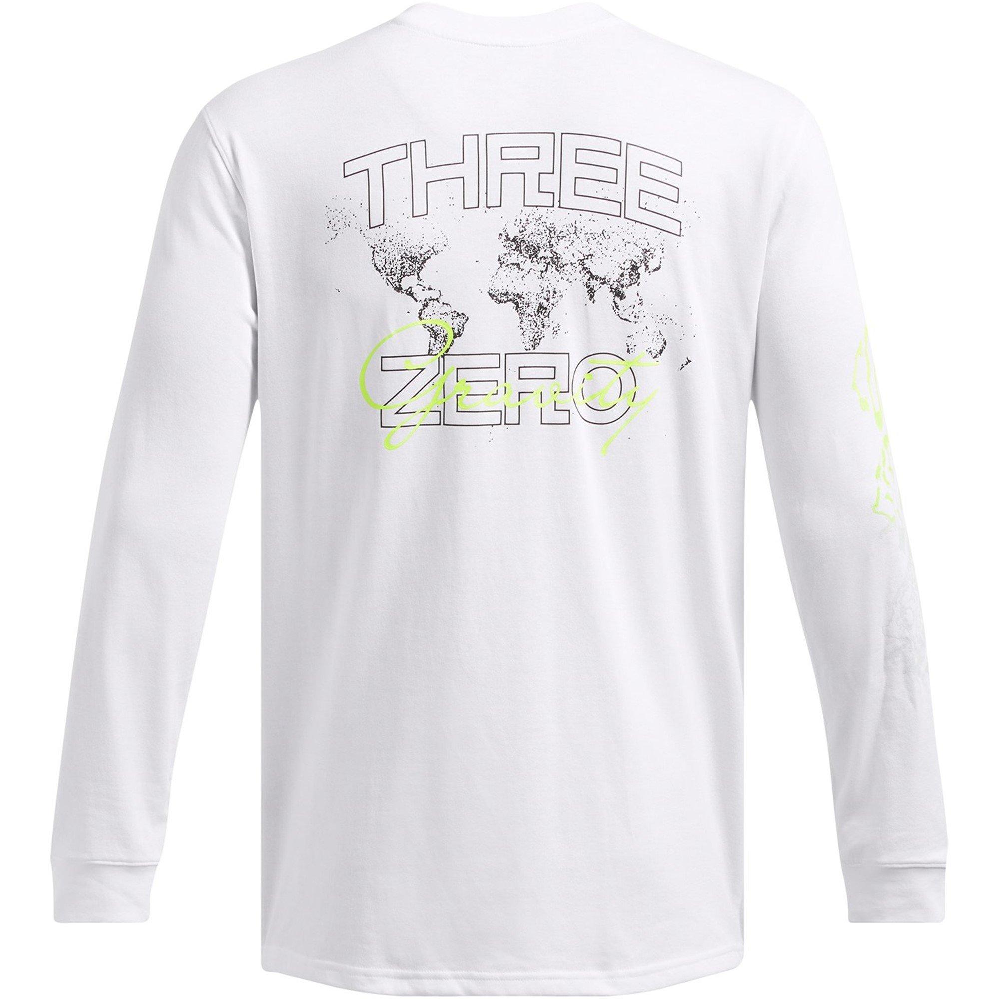 Under Armour UA Curry Verbiage Heavyweight Long Sleeve T Shirt Adults