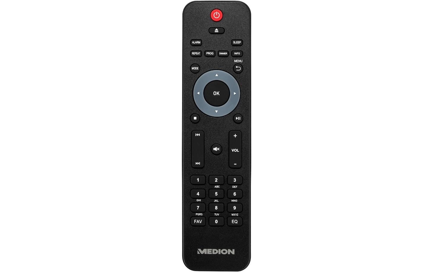 Medion® Stereoanlage »P66348 Schwarz« (Bluetooth Digitalradio (DAB+) | FM-Tuner | Internetradio )