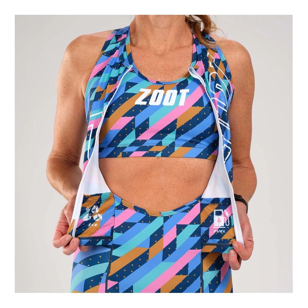 Zoot LTD TRI SLVS FZ - Combinaison trifonction shorty Femme unbreakable