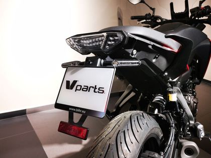 Support de plaque Bihr noir