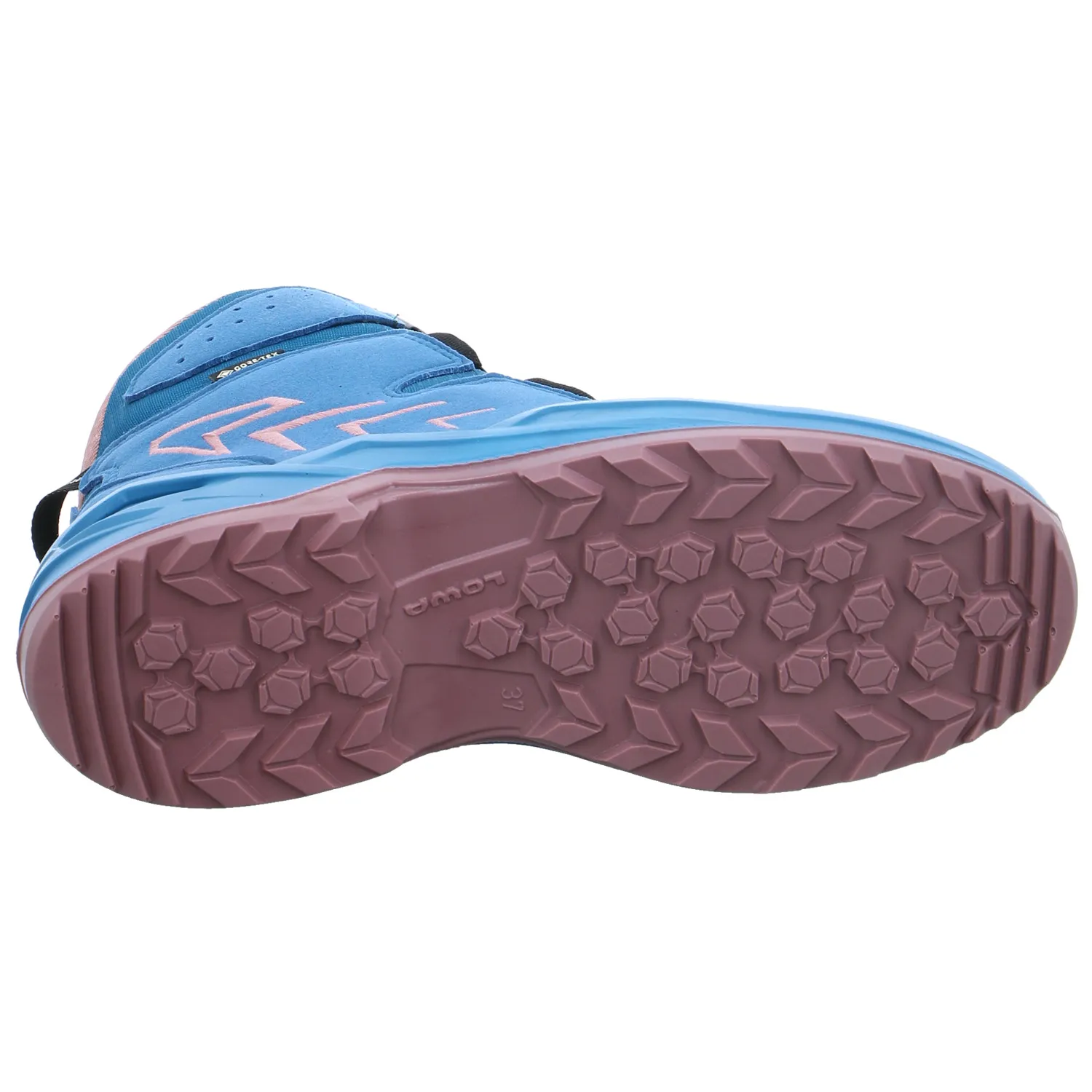 LOWA Mädchen-Snowboot Membrane Türkis Textil  Winterstiefel