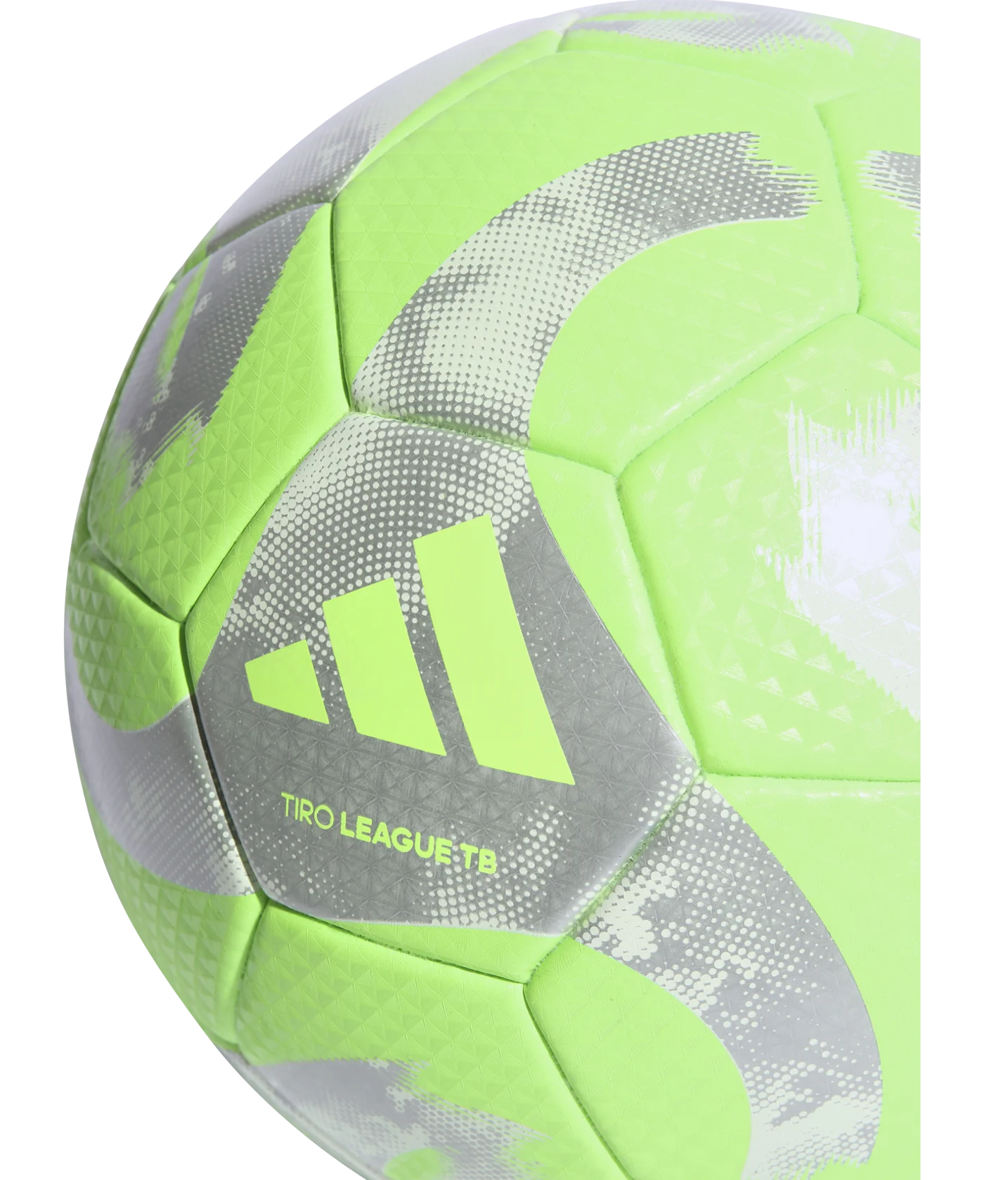 adidas Tiro League TB Trainingsball Grün Silber