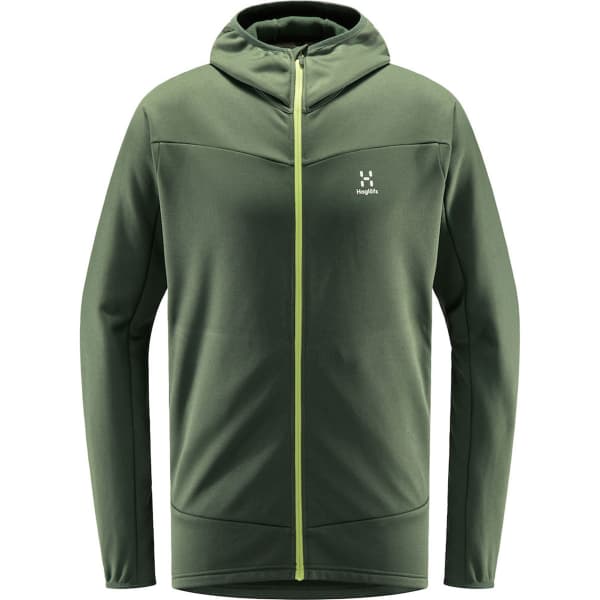 Veste polaire ski rando HAGLÖFS FROST MID HOOD MEN FJELL GREEN