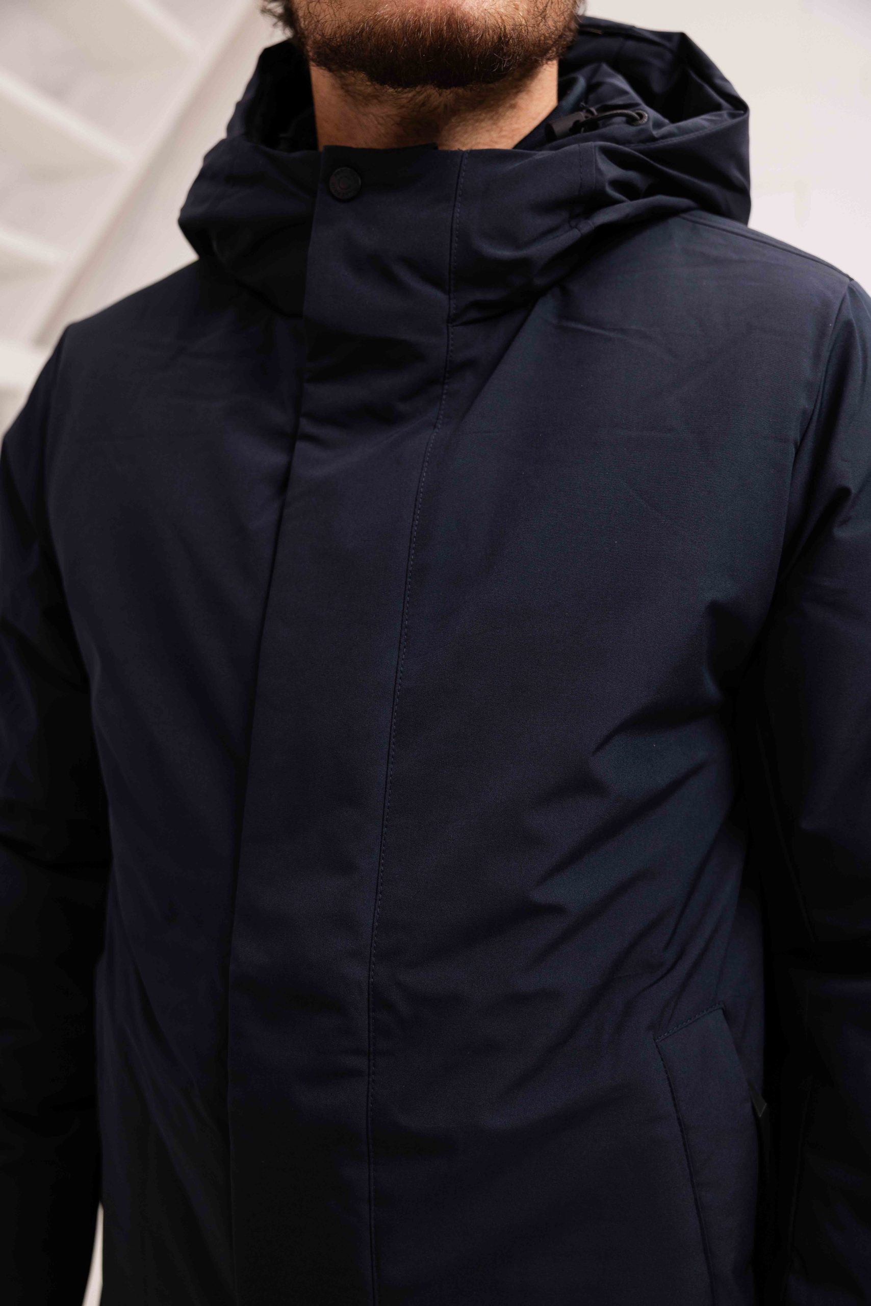 Pure Path Active Flex Parka Winterjas Heren Donkerblauw